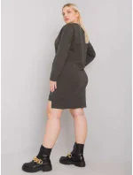 Šaty RV SK 7178.44 tmavá khaki Šaty RV SK 7178.44 tmavá khaki