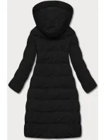 DŁUGA ZIMOWA KURTKA DAMSKA NA CZARNA model 21245069 - LHD