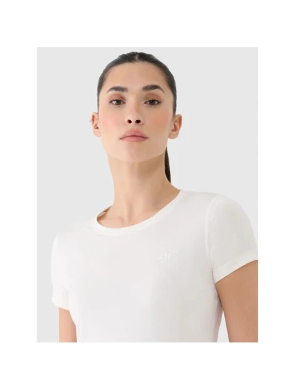 Dámské tréninkové tričko regular rychleschnoucí 4F 4FRSS25TFTSF1235-11S