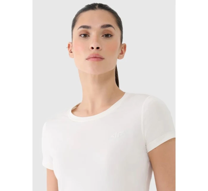 Dámské tréninkové tričko regular rychleschnoucí 4F 4FRSS25TFTSF1235-11S