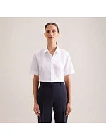 Blouse SSL Halenka s krátkým rukávem model 22501467 light blue - Seidensticker Blouse SSL Halenka s krátkým rukávem model 22501467 light blue - Seidensticker
