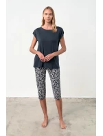 Vamp - Dvoudílné dámské pyžamo – Sensa 18171 - Vamp