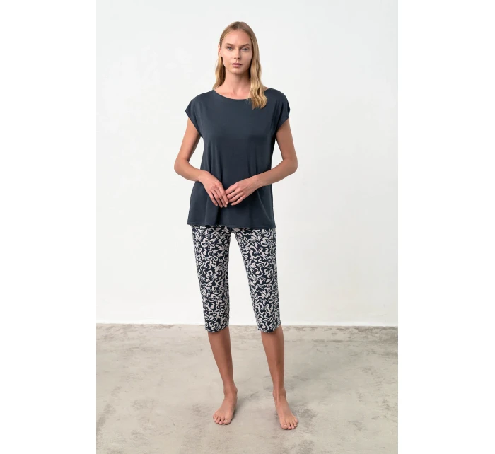 Vamp - Dvoudílné dámské pyžamo – Sensa 18171 - Vamp