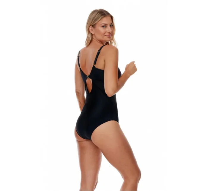 Dámské jednodílné plavky Perim Modro-černá -  Lupo Line