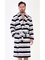 Pánský župan se šálovým límcem model 19159242 - Vienetta MAN