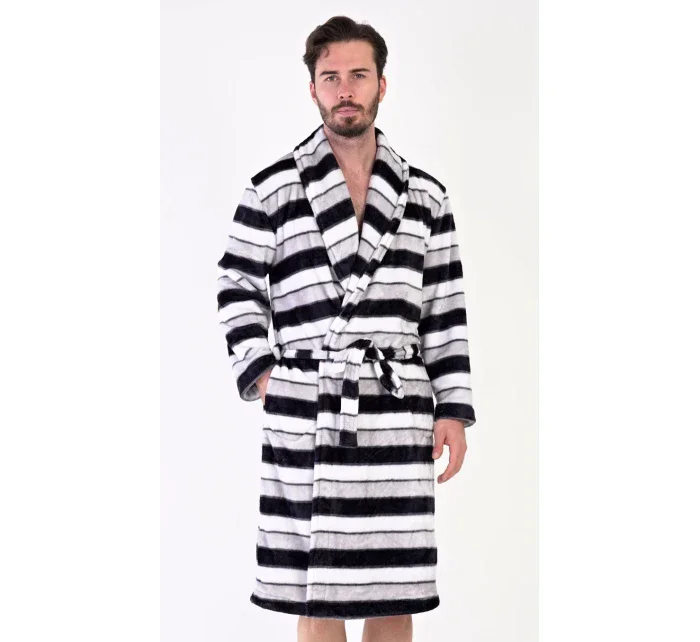Pánský župan se šálovým límcem model 19159242 - Vienetta MAN