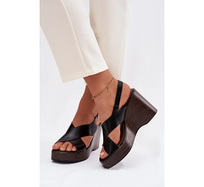 Bota na klínech  model 226338 Step in style