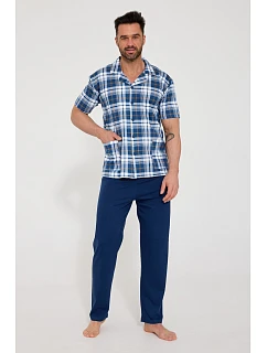 Pyžamo model 22049098 cr/r M2XL pánské na zip - Cornette