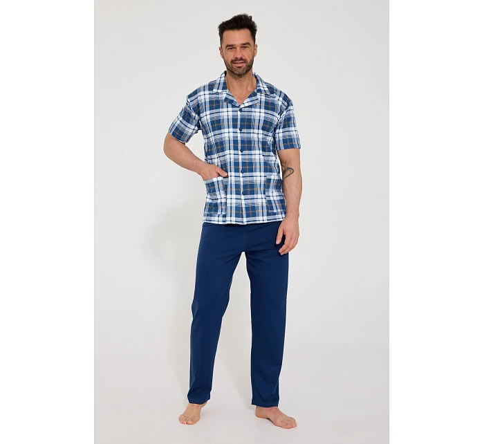 Pyžamo model 22049098 cr/r M2XL pánské na zip - Cornette Pyžamo model 22049098 cr/r M2XL pánské na zip - Cornette