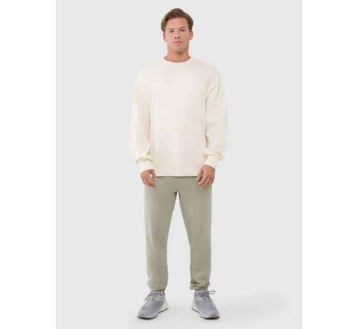 Pánská mikina oversize bez kapuce 4F 4FWSS25TSWSM1536-80S-12S pánské Pánská mikina oversize bez kapuce 4F 4FWSS25TSWSM1536-80S-12S pánské