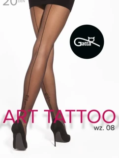 Gatta Tattoo 08 20 DEN barva:nero