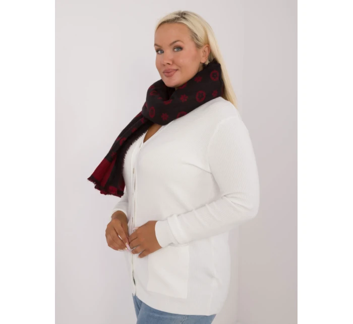 Szalik AT SZ model 20473631 czarno czerwony - FPrice