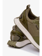 Pánské tenisky na platformě Big Star HI-POLY SYSTEM – khaki Pánské tenisky na platformě Big Star HI-POLY SYSTEM – khaki