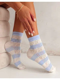 ponožky model 20901661 Pruhovaný vzor 3741 - Milena