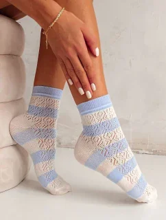 ponožky model 20901661 Pruhovaný vzor 3741 - Milena