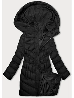 ZIMOWA KURTKA DAMSKA Z KAPTUREM CZARNA model 21245777 - J.STYLE