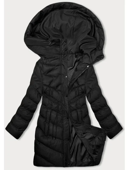 ZIMOWA KURTKA DAMSKA Z KAPTUREM CZARNA model 21245777 - J.STYLE