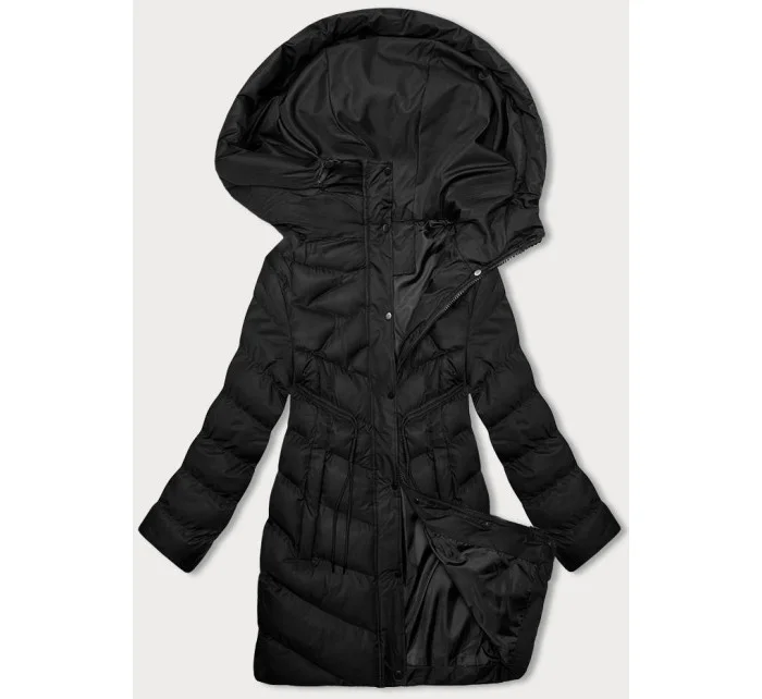 ZIMOWA KURTKA DAMSKA Z KAPTUREM CZARNA model 21245777 - J.STYLE