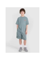 Chlapecké tričko oversize s potiskem 4F 4FJWSS25TTSHM1914-46S Chlapecké tričko oversize s potiskem 4F 4FJWSS25TTSHM1914-46S