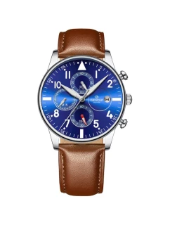 Pánské hodinky Giewont Chronograph Sapphire Brown and Blue GW5630-A6