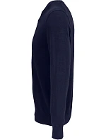 Men Pánský svetr s výstřihem do V night blue model 22500678 - NEOBLU