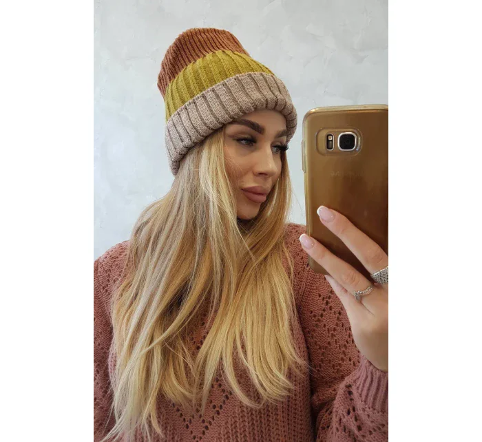 Fleecová čepice model 18751519 - K-Fashion Fleecová čepice model 18751519 - K-Fashion