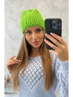 Dámská čepice Rebeka K345 green neon Dámská čepice Rebeka K345 green neon