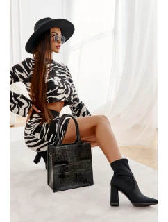 Dámské Boty Na Podpatku Černá model 21592988 - Boto