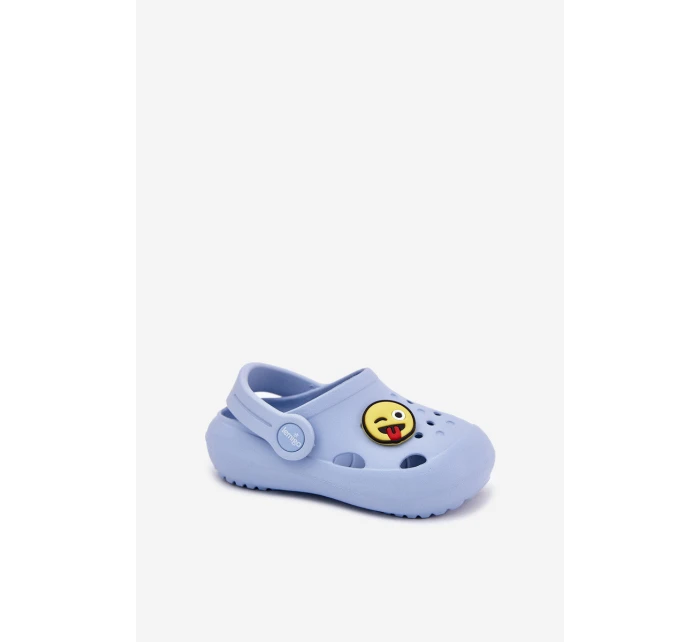 Dětské Pěnové Pantofle S Potiskem Modré LEMIGOSE 880 Dětské Pěnové Pantofle S Potiskem Modré LEMIGOSE 880