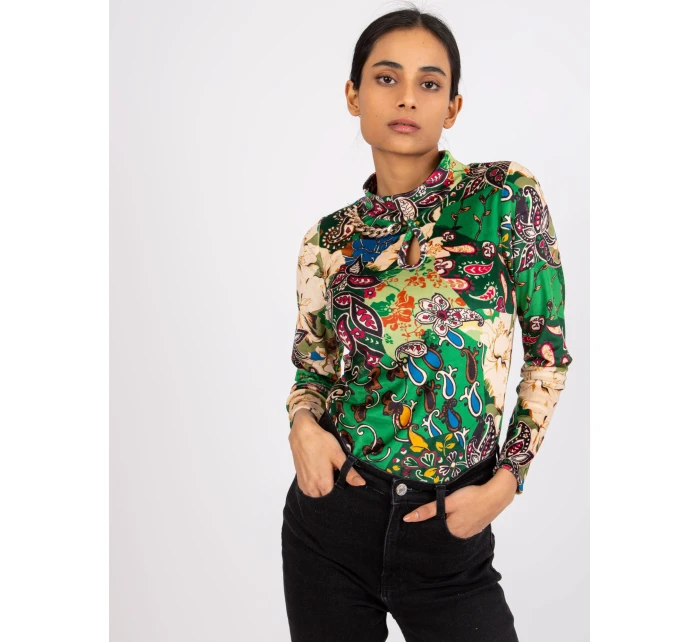 Halenka DHJ BZ 6291 1.77P zelená Halenka DHJ BZ 6291 1.77P zelená