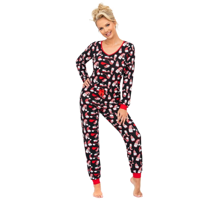 Pyžamo model 20540069 Long Black - Donna Pyžamo model 20540069 Long Black - Donna