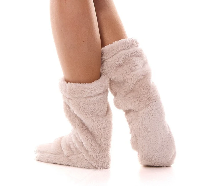 Dámské teplé ponožky model 22022620 Pudr růžová L&L - L&L