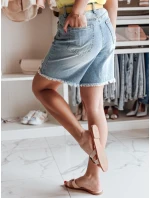 Dámské džínové šortky TAVELLIA blue FashionStreet SY0466