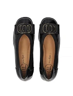 Skórzane  na czarne Filippo model 22087085 - Hikvision