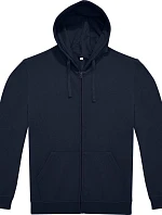 B&C ID.224 Zip Hood Unisex mikina s kapucí 01.I224 navy