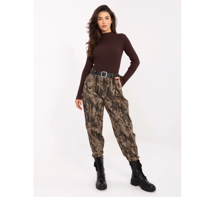 Spodnie IT SP model 21389038 khaki - FPrice Spodnie IT SP model 21389038 khaki - FPrice