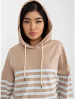 Dámská mikina LO BL DY 28.01 bílá béžová