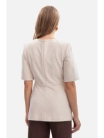 Pletený top s peplum model 21379926 - BeWear