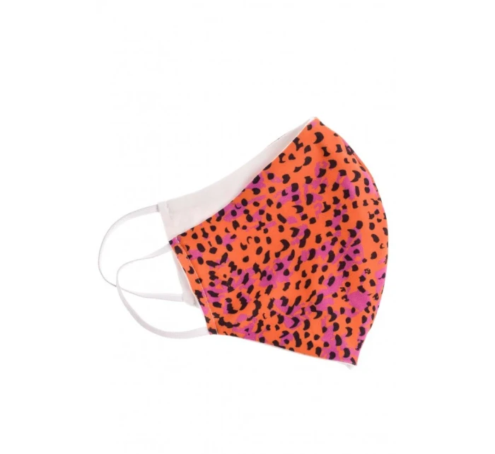 Ochranná maska s potiskem - oranžová
