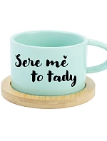 SERE MĚ TO TADY - mint hrníček makronka 200 ml