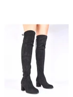 Kozačky na podpatku model 222030 Solea Kozačky na podpatku model 222030 Solea