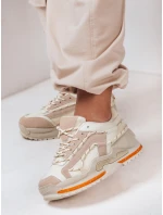Dámské tenisky na platformě beige model 21983158 - Dstreet