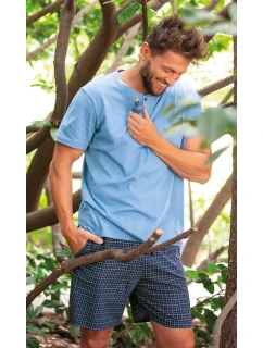 Pyžamo Key MNS 414 A26 cr/r 3XL-4XL