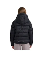 Dětská péřová bunda 4F U0704 tmavě černá 4FJWAW25TDJAU0704 20S