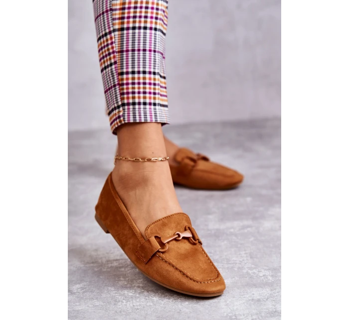 Semišové mokasíny se zdobením velbloudí model 21596166 - Boto