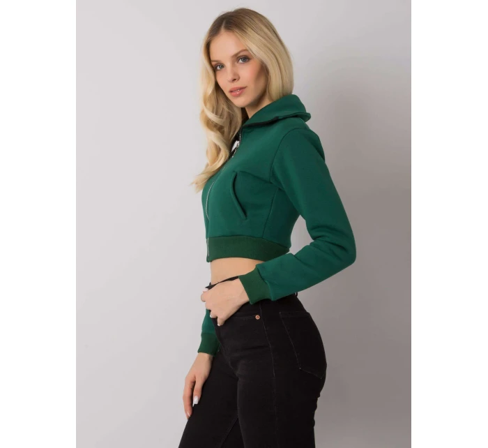 Mikina RV BL 7305.79 tmavě zelená