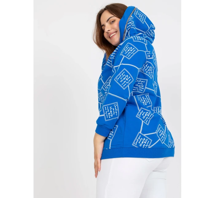 Dámská mikina RV BL 7566.69P tmavě modrá