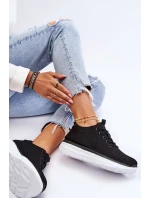 Dámská šněrovací sportovní obuv Černá Lavarone Dámská šněrovací sportovní obuv Černá Lavarone