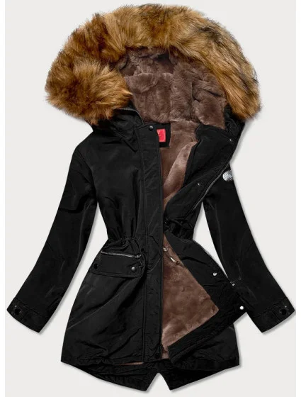 ZIMOWA PARKA DAMSKA NA CZARNA model 21242961 - LHD