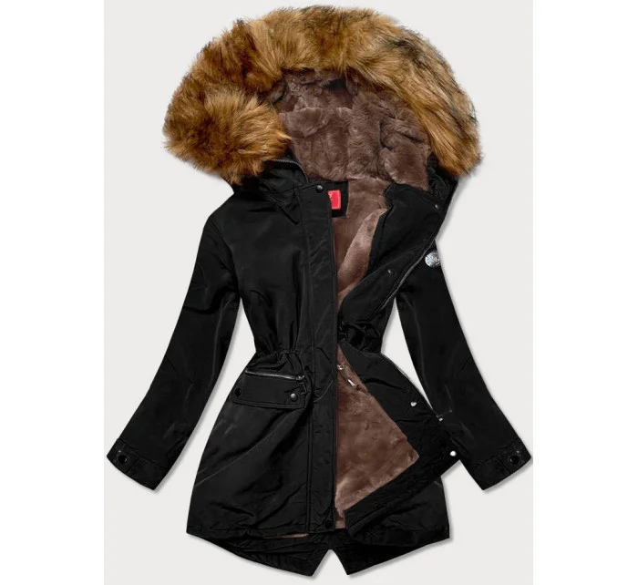 ZIMOWA PARKA DAMSKA NA CZARNA model 21242961 - LHD